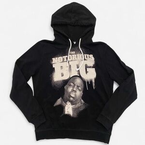 Retro 2013 H&M Black Notorious BIG hoodie
